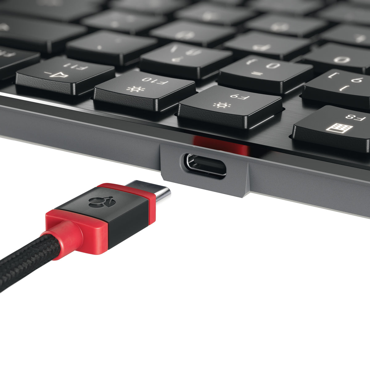CHERRY KW X ULP 2.0 MINI tangentbord Hem / Kontor USB + RF Wireless + Bluetooth QWERTZ tyska Svart