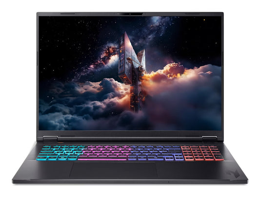 Acer Nitro 18 AI AMD AN18-61-R2CL Copilot+ PC AMD Ryzen AI 7 350 Bärbar dator 45,7 cm (18") WQXGA 16 GB DDR5-SDRAM 1 TB SSD NVIDIA GeForce RTX 5070 Wi-Fi 6E (802.11ax) Windows 11 Home tyska Svart