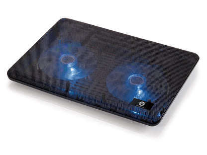 Conceptronic CNBCOOLPAD2F kylningsdynor för bärbara datorer 39,6 cm (15.6") Svart