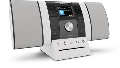 TechniSat MULTYRADIO 4.0 Internet Analog och digital Svart, Vit