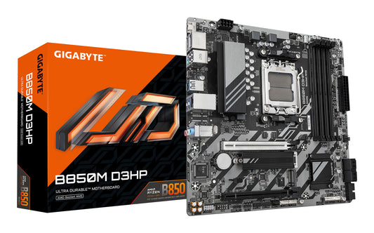GIGABYTE B850M D3HP moderkort AMD B850 AM5-sockel micro ATX