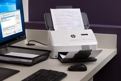 HP ScanJet Enterprise Flow 7000 s3 Arkmatad skanner 600 x 600 DPI A4 Vit