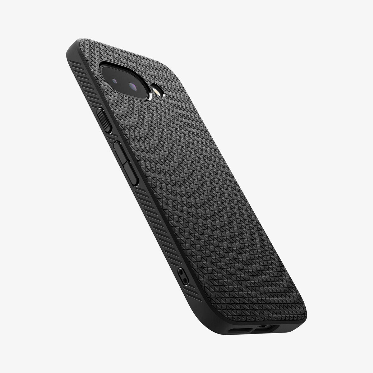 Spigen Liquid Air mobiltelefonfodral 16 cm (6.3") Omslag Svart