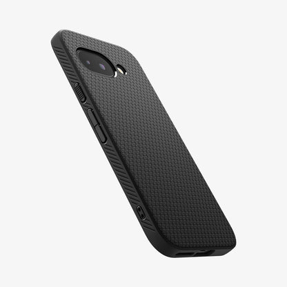 Spigen Liquid Air mobiltelefonfodral 16 cm (6.3") Omslag Svart