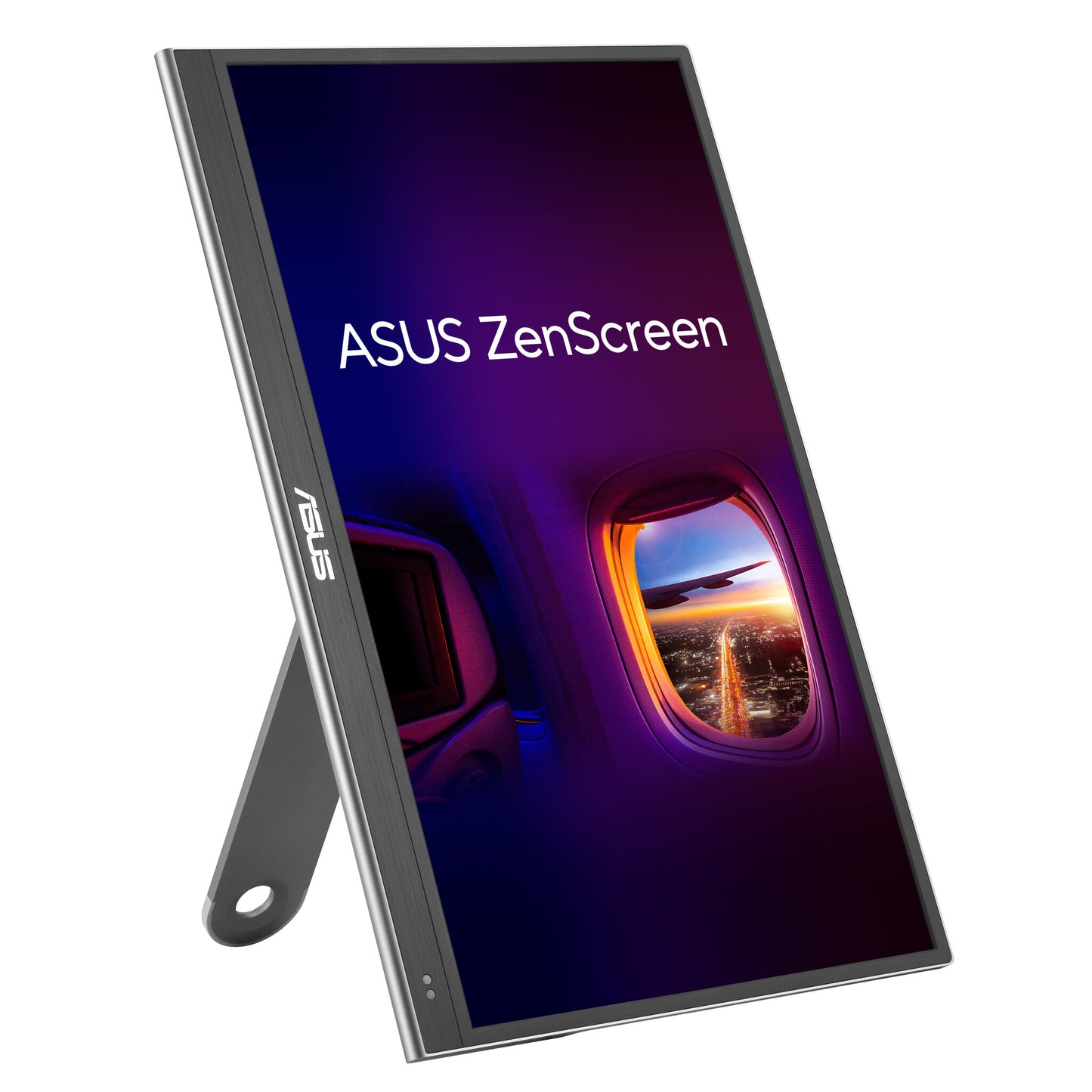 ASUS ZenScreen MQ16AHE platta pc-skärmar 39,6 cm (15.6") 1920 x 1080 pixlar Full HD OLED Silver
