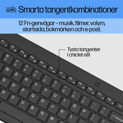 HP 330 trådlös mus och tangentbord kombinerat