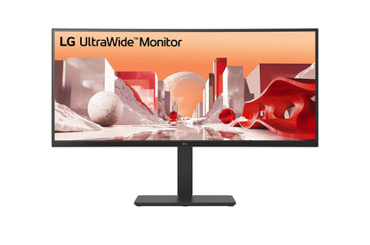 LG 34BA85QE-B platta pc-skärmar 86,4 cm (34") 3440 x 1440 pixlar Wide Quad HD LCD Svart