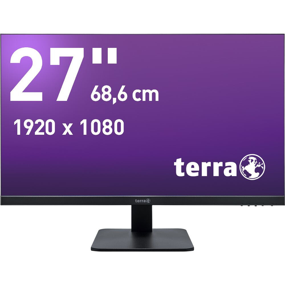 TERRA 3030229 platta pc-skärmar 68,6 cm (27") 1920 x 1080 pixlar Full HD LED Svart