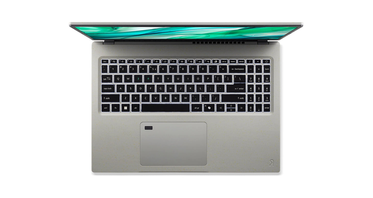 Acer Aspire AV16-51P-71VG Intel Core Ultra 7 155U Bärbar dator 40,6 cm (16") WUXGA 16 GB LPDDR5x-SDRAM 1 TB SSD Wi-Fi 6E (802.11ax) Windows 11 Home Grå