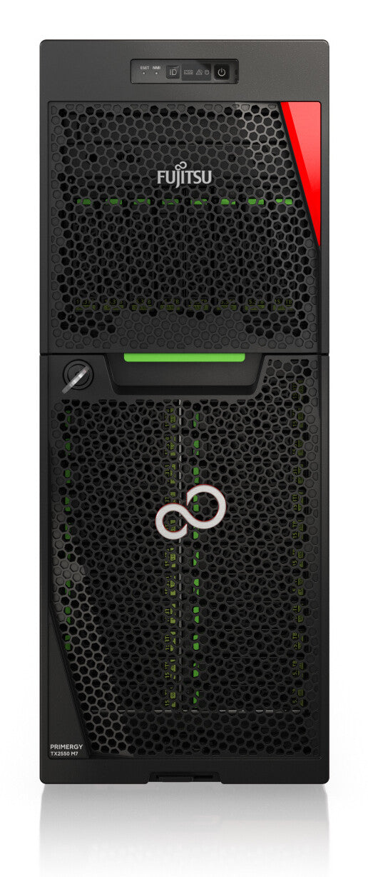 Fujitsu PRIMERGY TX2550 M7 servrar Tower Intel® Xeon Silver 4410Y 2 GHz 32 GB DDR5-SDRAM 900 W