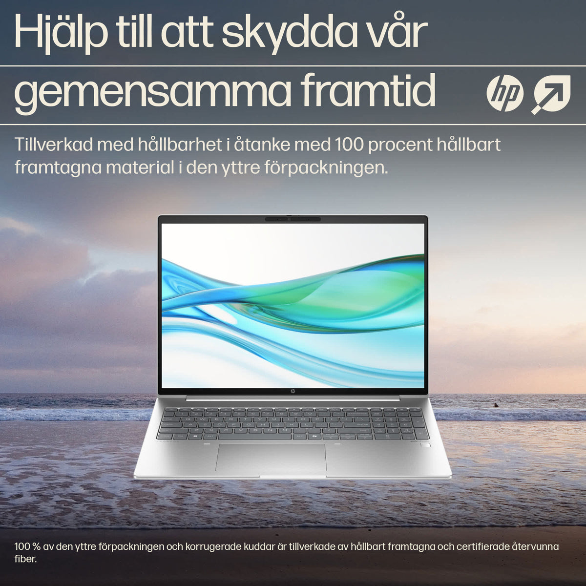 HP ProBook 460 G11 Intel Core Ultra 7 155U Bärbar dator 40,6 cm (16") WUXGA 48 GB DDR5-SDRAM 512 GB SSD Wi-Fi 6E (802.11ax) Windows 11 Pro AI PC Silver