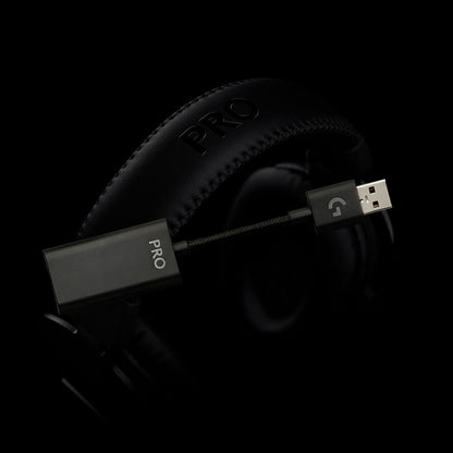 Logitech G 981-000818 hörlur och headset Kabel Huvudband Spela Svart