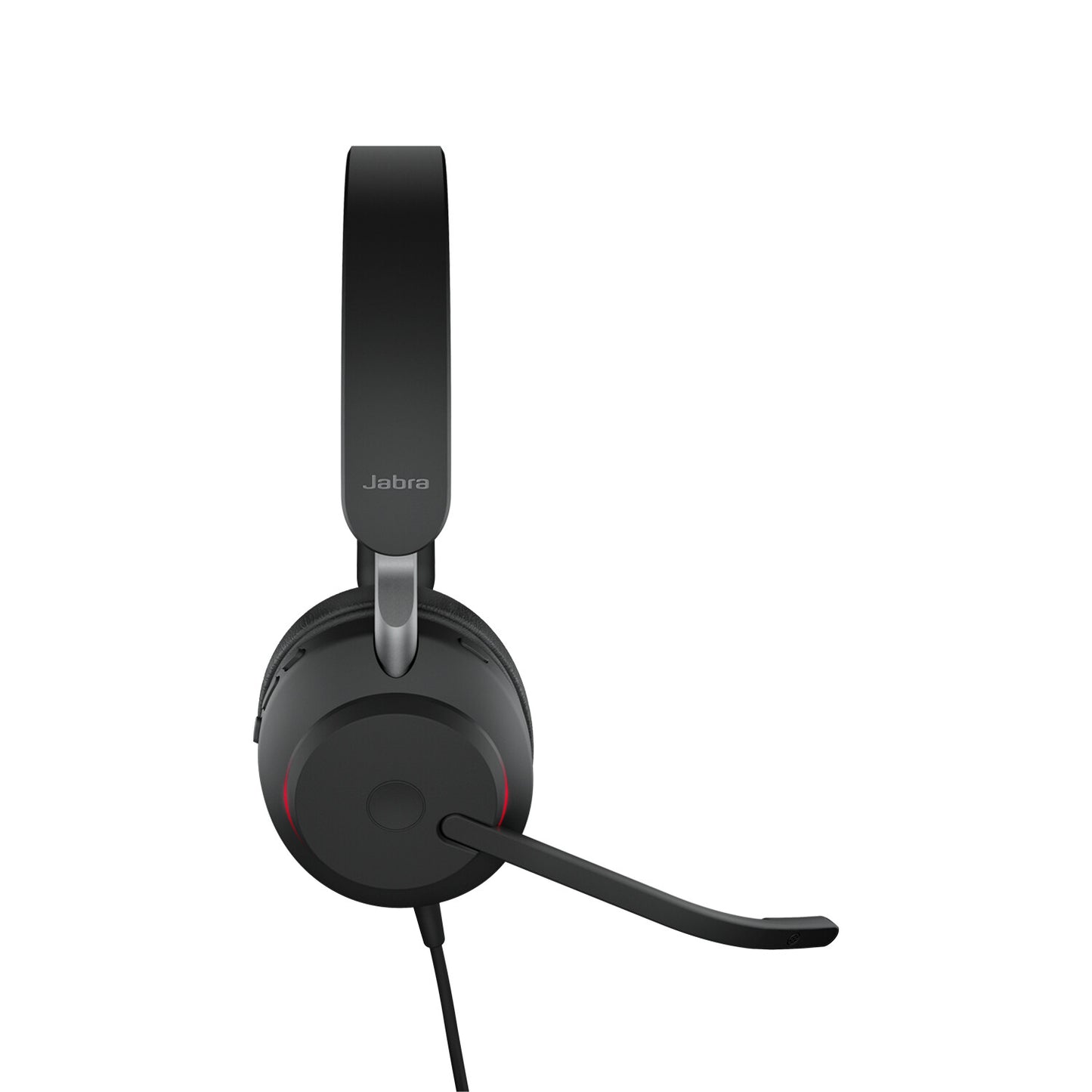 Jabra Evolve2 40 SE Headset Kabel Huvudband Samtal/musik USB Type-C Svart
