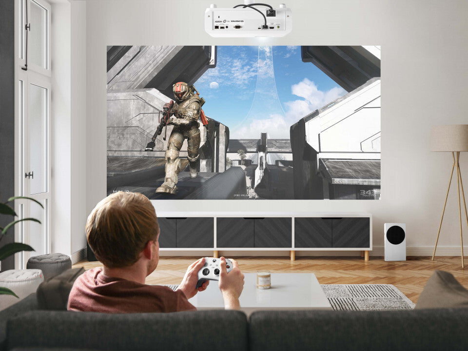 Viewsonic PX749-4K datorprojektorer Standard throw-projektor 4000 ANSI-lumen UHD 4K (3840x2160) 3D kompatibilitet Vit