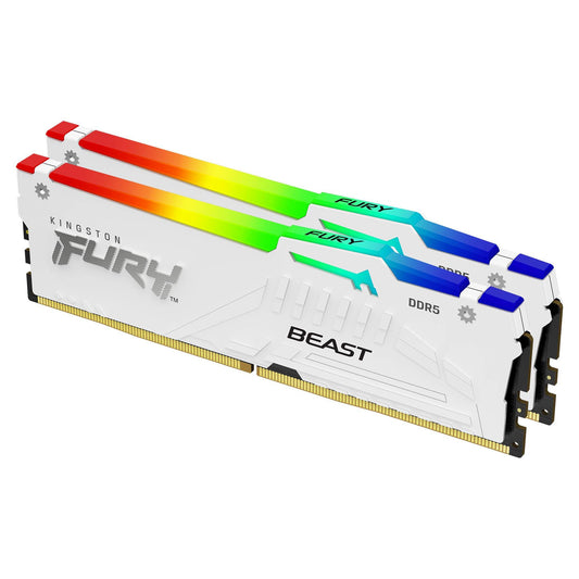 Kingston Technology FURY Beast RGB RAM-minnen 64 GB 2 x 32 GB DDR5 6400 MT/s ECC