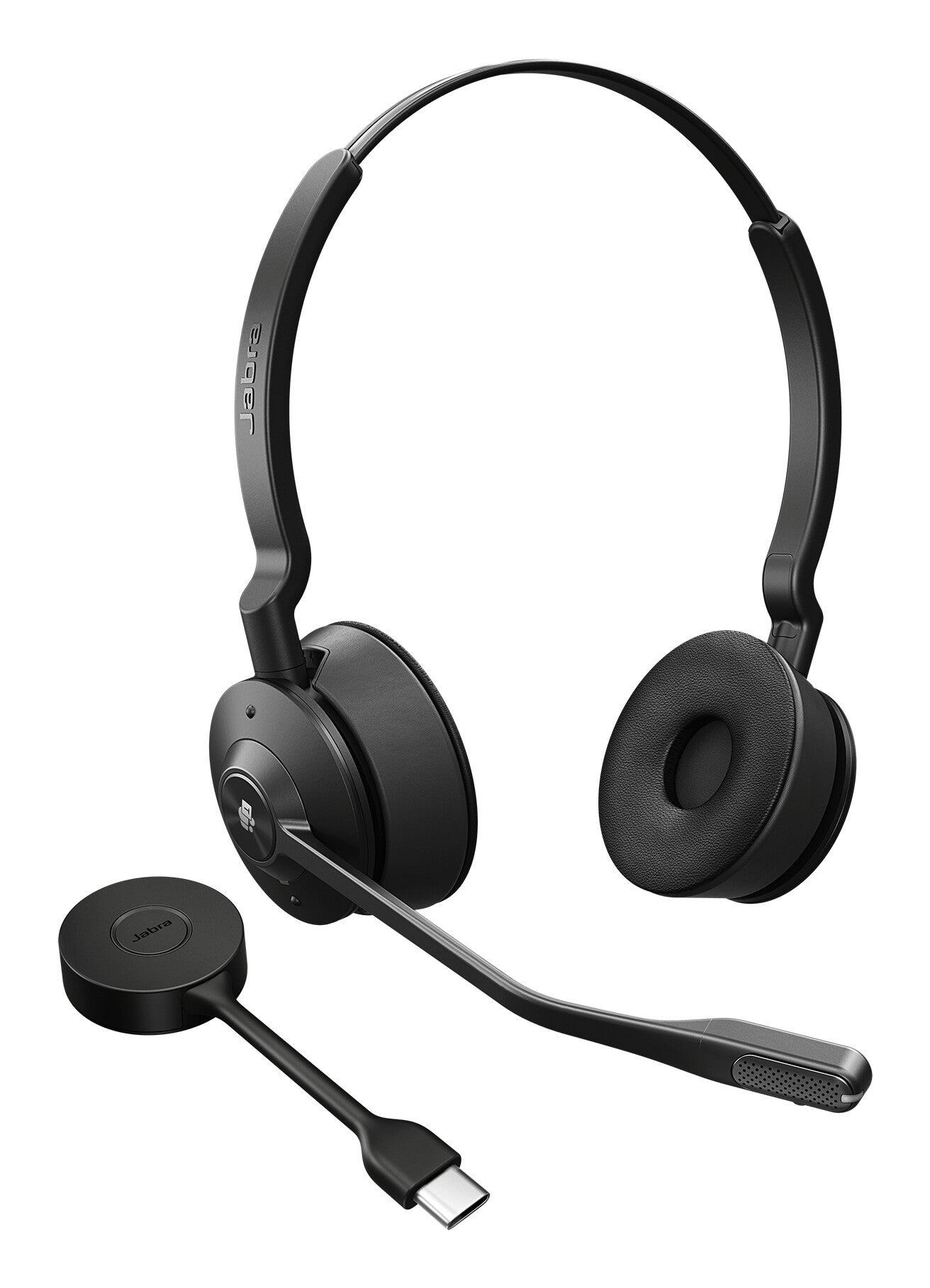 Jabra Engage 55 SE Headset Trådlös Huvudband Kontor/callcenter Svart