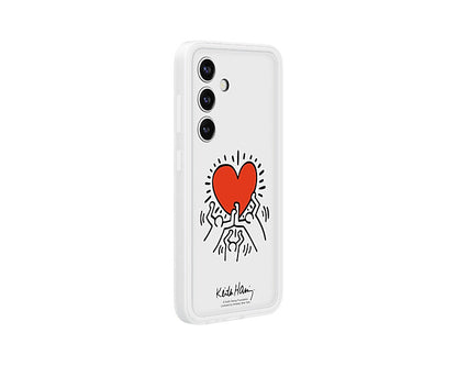 Samsung Suit Case mobiltelefonfodral 15,8 cm (6.2") Omslag Röd, Transparent