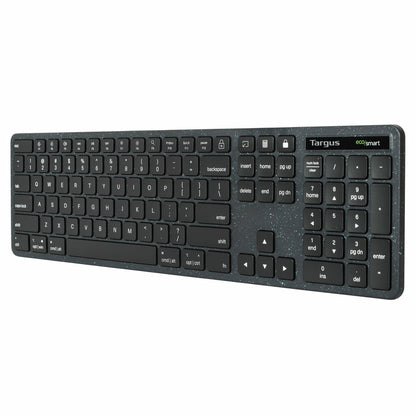 Targus EcoSmart AKB874NO tangentbord Universal USB QWERTY Nordic Svart