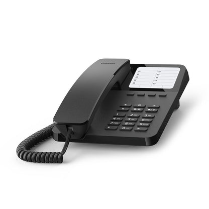Gigaset DESK 400 Analog telefon Svart