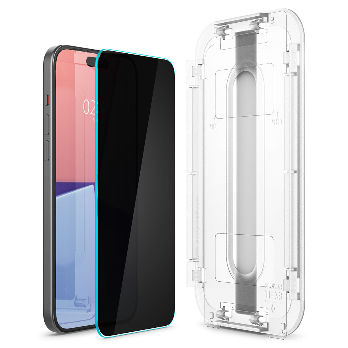 Spigen AGL06905 skärm- och baksidesskydd till mobiltelefon Genomskinligt skärmskydd Apple 1 styck