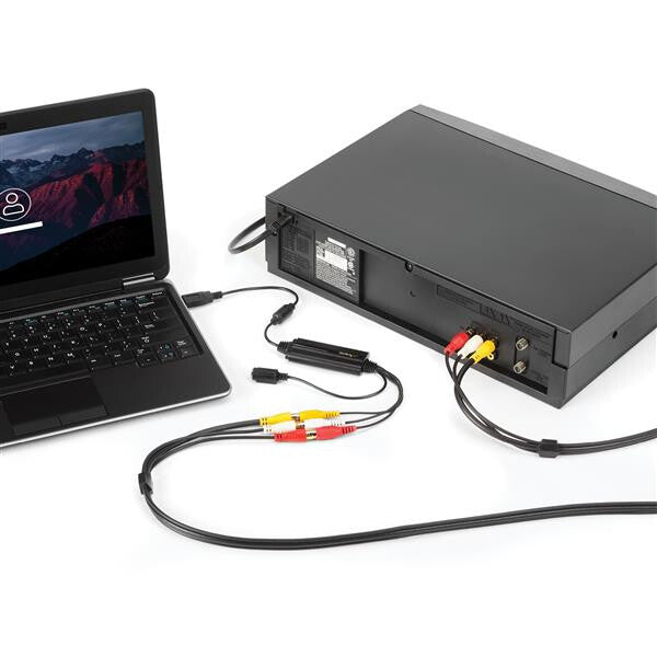 StarTech.com SVID2USB232 videoupptagningsenheter Composite + S-Video + RCA