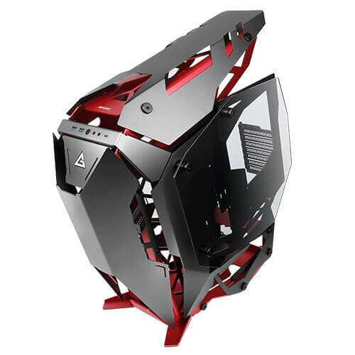 Antec Torque computer case Midi Tower Svart, Röd