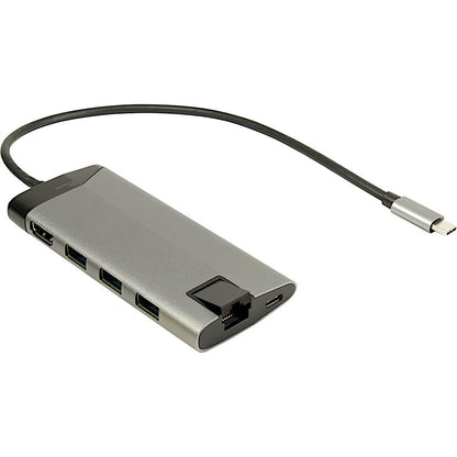 Inter-Tech GDC-802 Kabel USB 3.2 Gen 1 (3.1 Gen 1) Type-C Grå