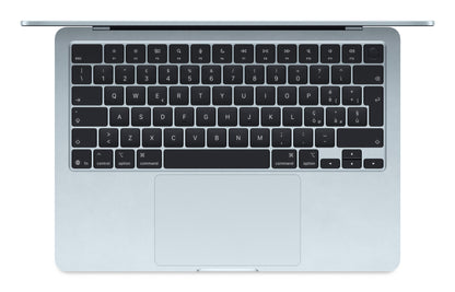 Apple MacBook Air Apple M M4 Bärbar dator 34,5 cm (13.6") 24 GB 512 GB SSD Wi-Fi 6E (802.11ax) macOS Sequoia Blå