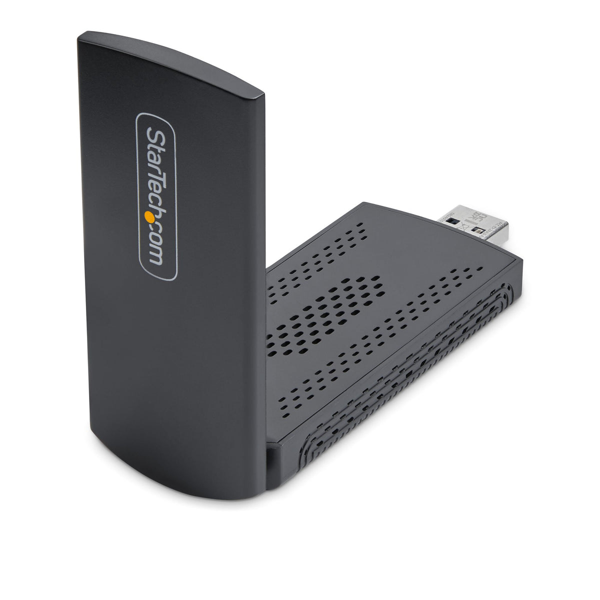 StarTech.com Wi-Fi 6E USB-adapter/-dongel, för stationär/bärbar dator, trådlös NIC med vikbar antenn, WiFi-adapter med stöd för 802.11 b/g/n/ac/ax, 2,4/5/6 GHz nätverkskompatibel