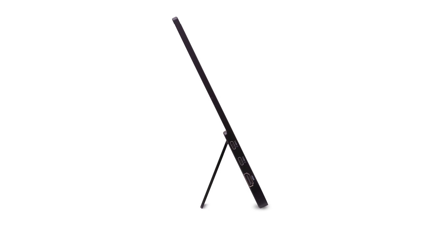 Acer PM161QB1bmiuux Bärbara monitor Svart 39,6 cm (15.6") 1920 x 1080 pixlar