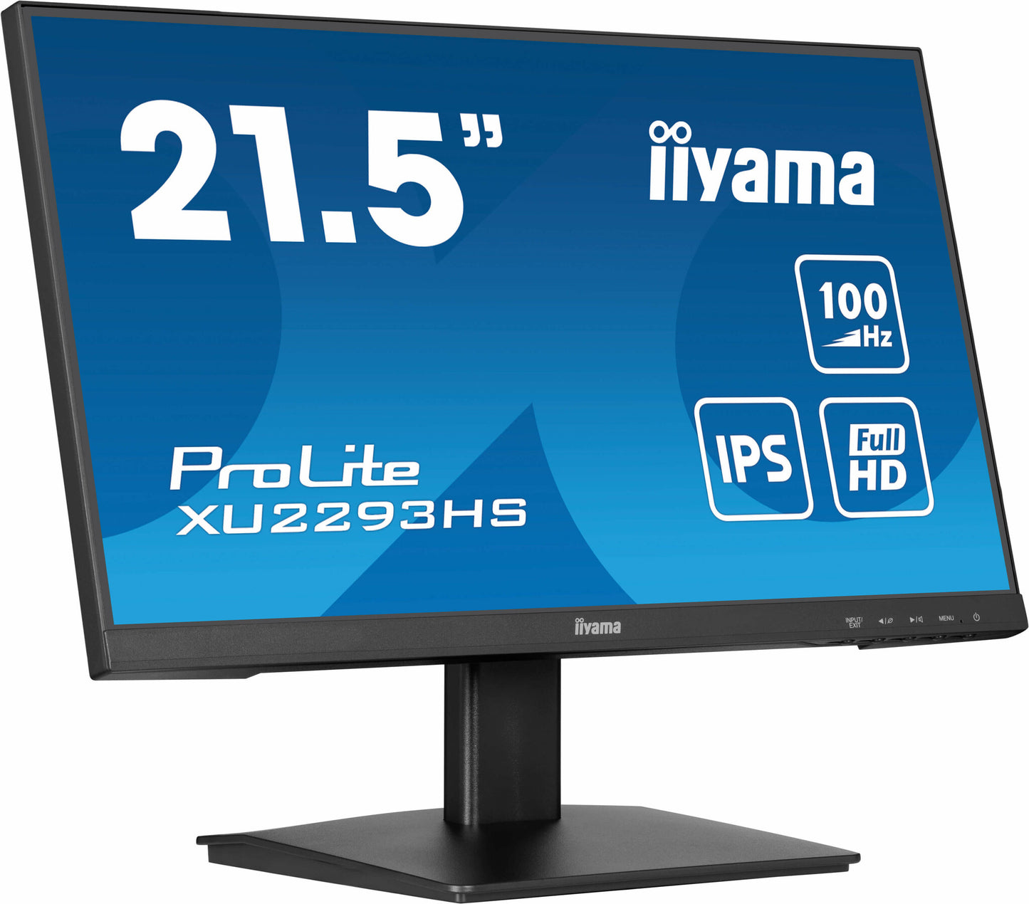 iiyama ProLite XU2293HS-B6 platta pc-skärmar 54,6 cm (21.5") 1920 x 1080 pixlar Full HD LED Svart