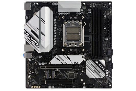 Biostar B650M-SILVER moderkort AMD B650 AM5-sockel micro ATX