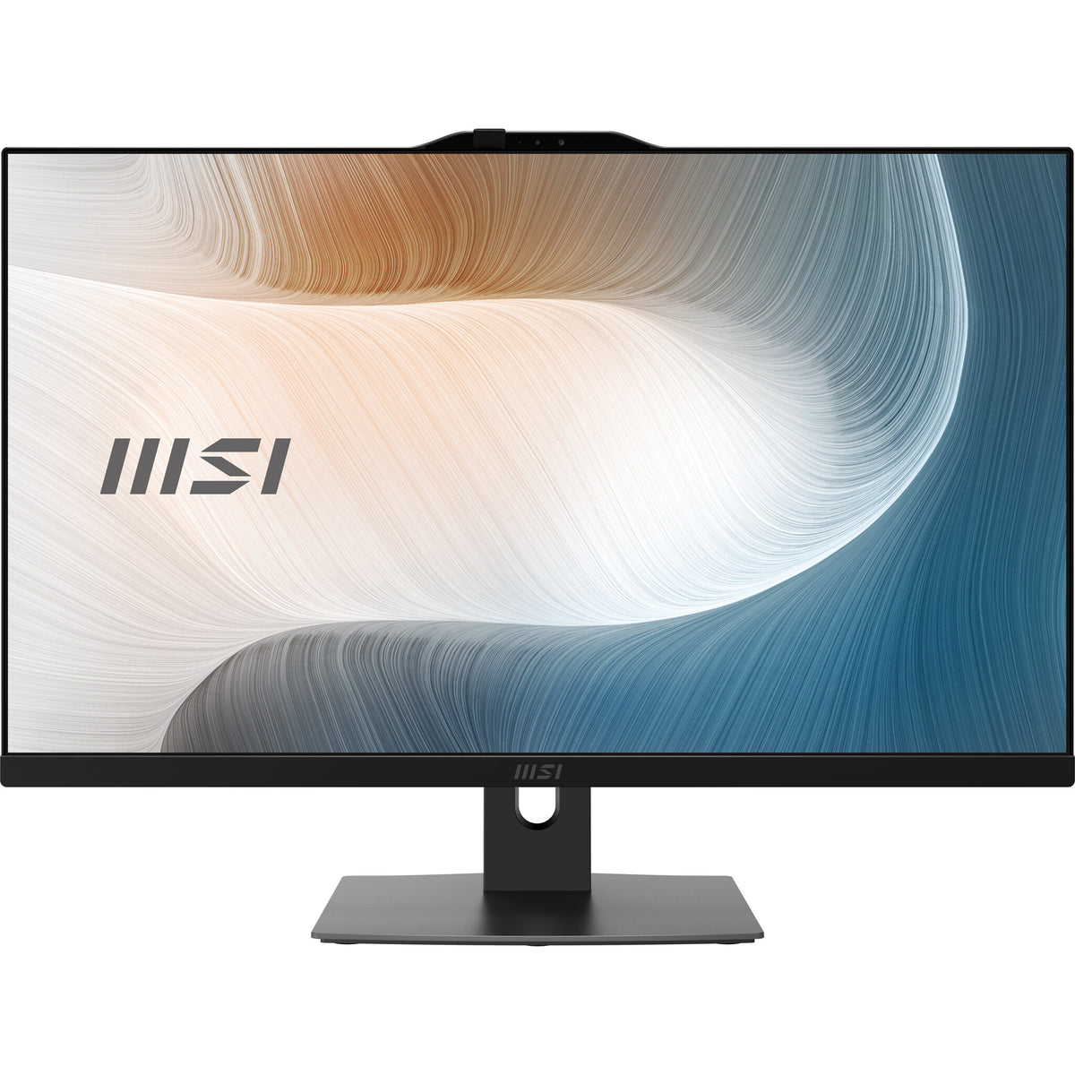 MSI Modern AM242P 1M-1848AT Intel Core 3 100U 68,6 cm (27") 1920 x 1080 pixlar Allt-i-ett-dator 8 GB DDR5-SDRAM 256 GB SSD Windows 11 Pro Wi-Fi 6E (802.11ax) Svart