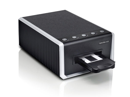 Plustek OpticFilm 135i Film-/diabildsscanner 7200 x 7200 DPI Svart, Silver