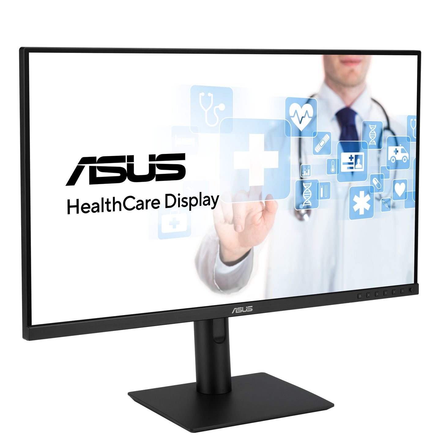 ASUS HA2441A platta pc-skärmar 60,5 cm (23.8") 2560 x 1440 pixlar Quad HD LCD Svart