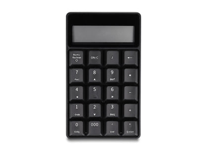 DeLOCK 12113 numeriskt tangentbord Universal USB Svart