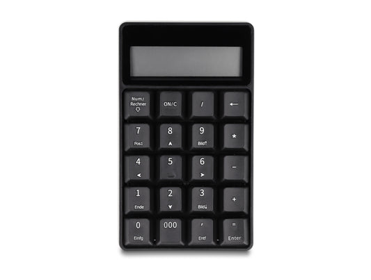 DeLOCK 12113 numeriskt tangentbord Universal USB Svart