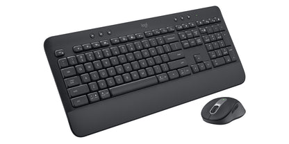 Logitech 920-011004 tangentbord Mus inkluderad Kontor Bluetooth QWERTY Amerikanskt internationellt grafit