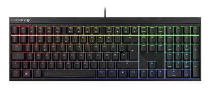 CHERRY MX 2.0S tangentbord Spela USB QWERTZ tyska Svart