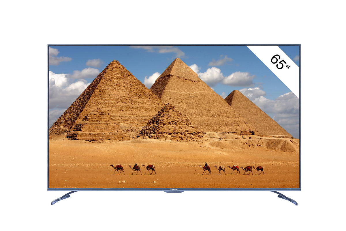 TORNADO 65UA3400X TV-apparat 165,1 cm (65") 4K Ultra HD Smart-TV Wi-Fi Svart 250 cd/m²