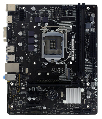 Biostar H510MHP 2.0 moderkort Intel H510 LGA 1200 (Socket H5) micro ATX