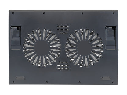 Conceptronic THANA02B kylningsdynor för bärbara datorer 43,2 cm (17") Svart