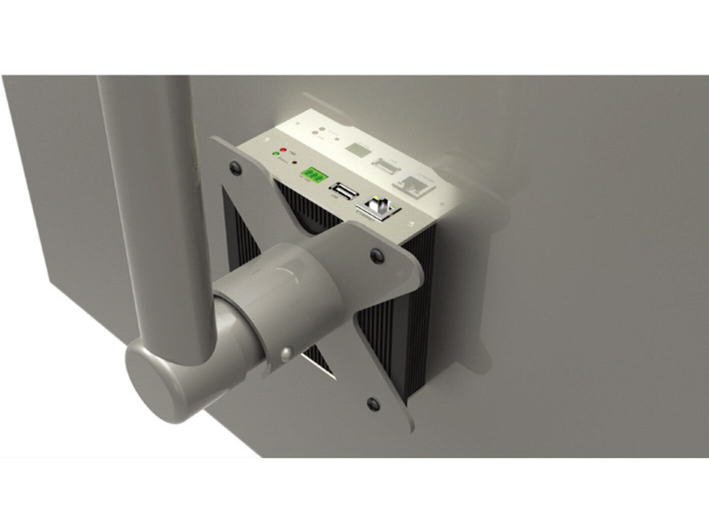 LevelOne DSS-1000 digitala mediaspelare Svart, Silver Full HD 0 GB 1920 x 1080 pixlar