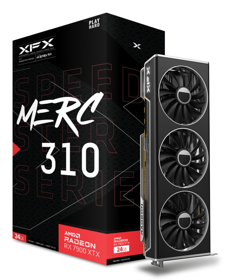 XFX MERC 310 AMD Radeon RX 7900 XTX 24 GB GDDR6