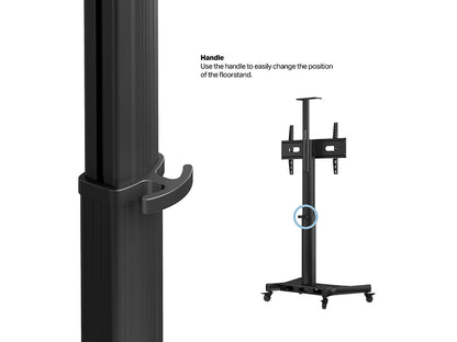 Multibrackets 5834 tv-fäste 190,5 cm (75") Svart