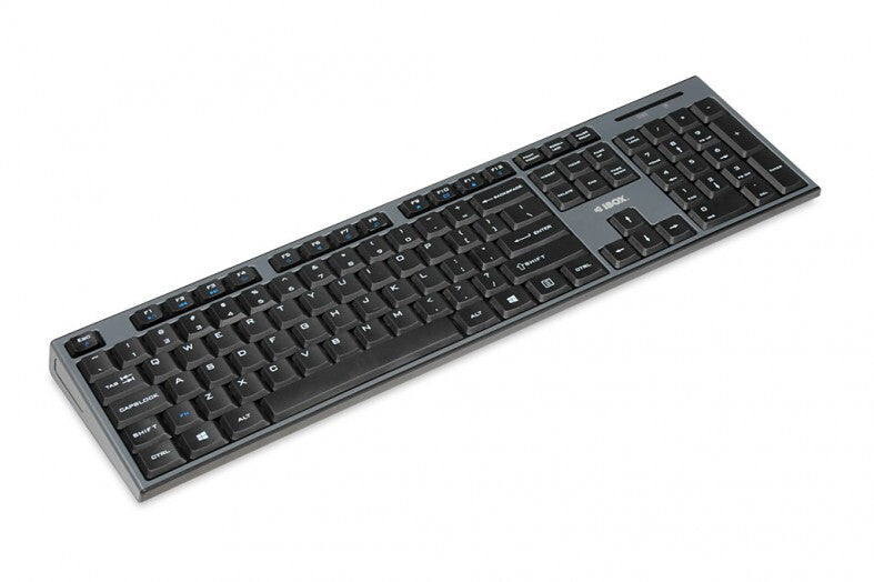 iBox DESKTOP KIT PRO tangentbord Mus inkluderad QWERTY Svart