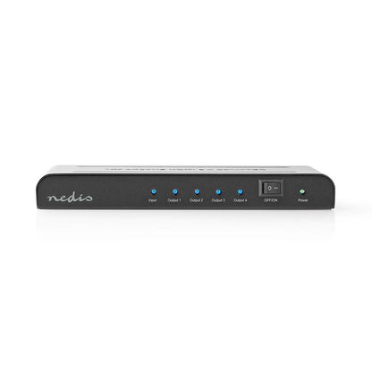 Nedis VSPL3474AT bilddelare HDMI 4x HDMI