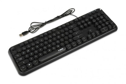 iBox PULSAR tangentbord USB QWERTY Svart