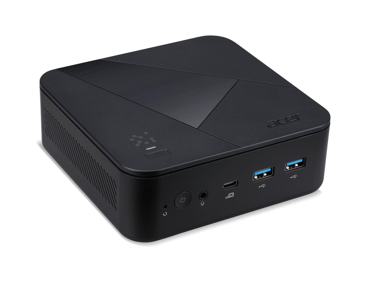 Acer Revo Box RB102-LNL Copilot+ PC Intel Core Ultra 7 256V 16 GB LPDDR5x-SDRAM 1 TB SSD Windows 11 Pro Mini PC Mini-PC Svart