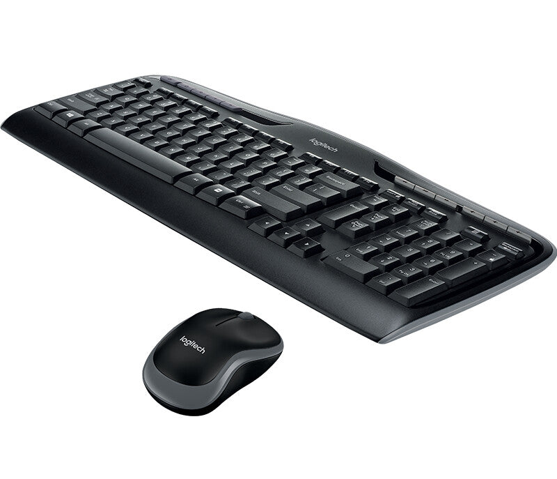 Logitech Wireless Combo MK330 tangentbord Mus inkluderad Kontor RF Trådlös QWERTY Nordic